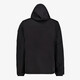 Gewatteerde heren softshell jas zwart
