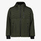 Gewatteerde heren softshell jas groen