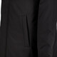 Padded heren softshell jas zwart