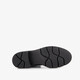 Leren dames veterboots zwart