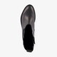 Leren dames Chelsea boots zwart