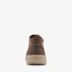 Hoge heren sneakers cognac
