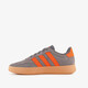 Barreda heren sneakers grijs oranje