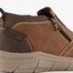 Hoge heren sneakers cognac