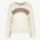 Jongens sweater met tekstopdruk beige