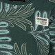 Jongens sweater met bladerenprint groen