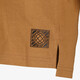 Jongens shirt met backprint bruin