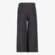 Meisjes wide leg broek met kanten biezen grijs