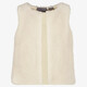 TwoDay meisjes teddy gilet beige