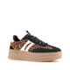 Blue Box dames sneakers met luipaardprint