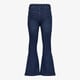 Meisjes flared jeans donkerblauw