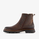 Leren heren Chelsea boots bruin
