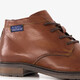 Leren heren veterschoenen cognac