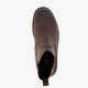 Leren heren Chelsea boots bruin