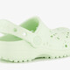 Classic Floral Cut-Out Clog kinder klompen groen