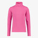 Kinder skipully met rollneck roze