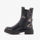 Dames lak Chelsea boots zwart
