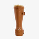Gevoerde kinder regenlaarzen terracotta bruin