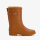 Gevoerde kinder regenlaarzen terracotta bruin