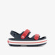 Crocband Cruiser kinder sandalen blauw rood