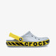 ™ Bayaband Racer Band Clogs kinder klompen grijs geel