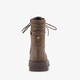 Dames veterboots bruin
