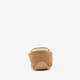 Suède heren pantoffels cognac