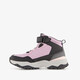 Hoge meisjes wandel sneakers lila zwart
