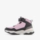 Hoge meisjes wandel sneakers lila zwart