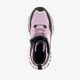 Hoge meisjes wandel sneakers lila zwart