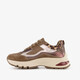 Dames sneaker bruin