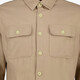 Heren overshirt beige