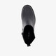 Dames Chelsea boots met hak zwart