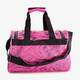 Sporttas roze met panterprint 26 liter