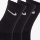 3 paar Cushioned Crew sokken zwart