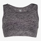 Osaga seamless dames sport BH grijs