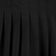 Meisjes rok met plooien zwart