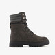 Dames veterboots antraciet