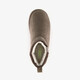 Hoge dames pantoffels beige
