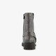 Meisjes biker boots zilver