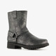 Meisjes biker boots zilver