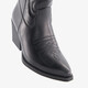 Dames cowboylaarsjes zwart