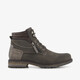 Heren veterboots grijs
