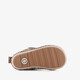 Leren babyschoenen met luipaardprint