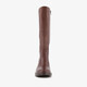 Hoge leren dames laarzen bruin