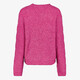 Gebreide dames trui roze