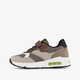 Jongens sneakers met airzool bruin groen
