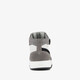 Leren hoge jongens sneakers grijs wit