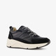 Leren dames sneakers zwart