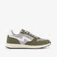 Heren sneakers groen grijs